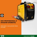 Máquina Inversora de Solda Portátil WK 225 220V Pró Euro - PRO EURO