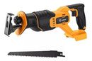 Serra Sabre 100mm 20v Com Base Ajustável Sem Bateria Deko