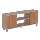 Rack Para Tv Até 50 Polegadas Luka 2 Portas Fendi/mel - Fellicci